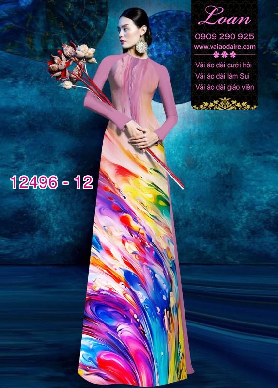 Vải áo dài đa màu sắc