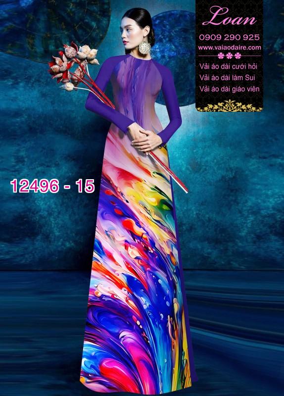 Vải áo dài đa màu sắc