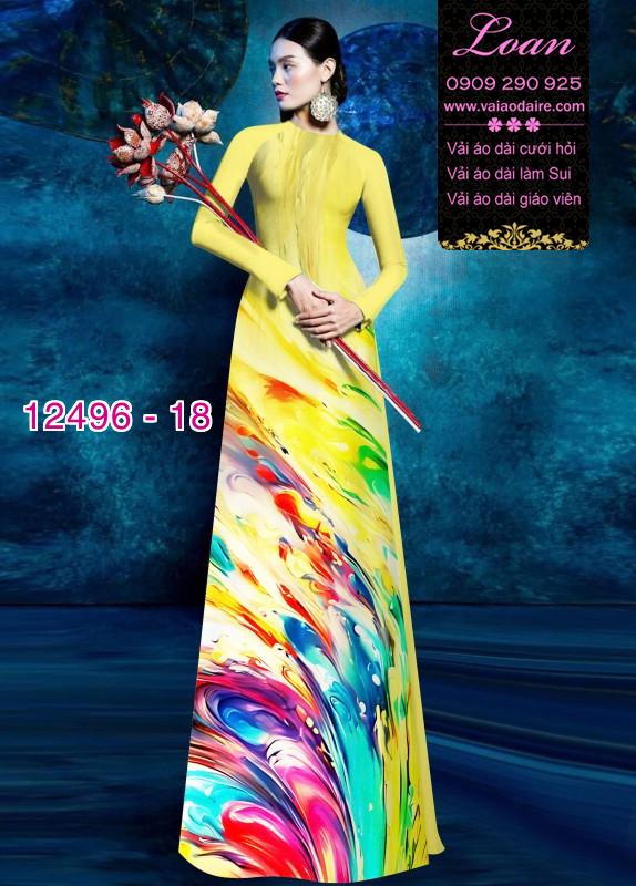 Vải áo dài đa màu sắc