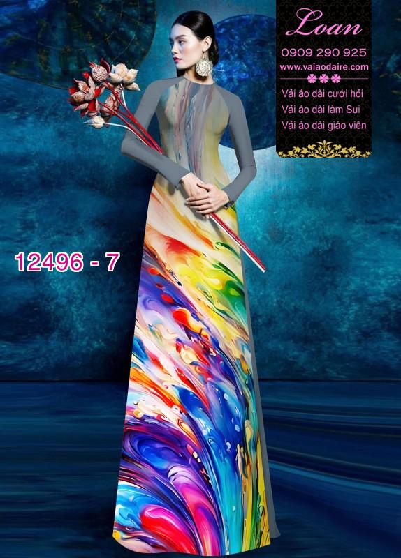 Vải áo dài đa màu sắc