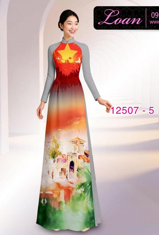 Vải áo dài cờ Việt Nam - chợ Bến Thành Vải áo dài cờ Việt Nam - chợ Bến Thành