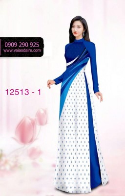 Vải áo dài in hình Đức Mẹ Maria-DT 12513