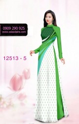 Vải áo dài in hình Đức Mẹ Maria