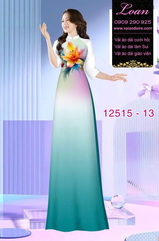 Vải áo dài nền màu Ombre Vải áo dài nền màu Ombre