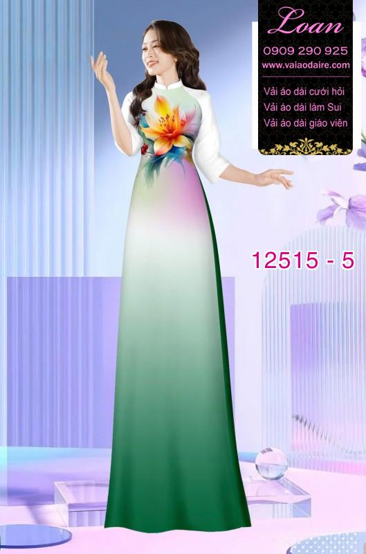 Vải áo dài nền màu Ombre Vải áo dài nền màu Ombre