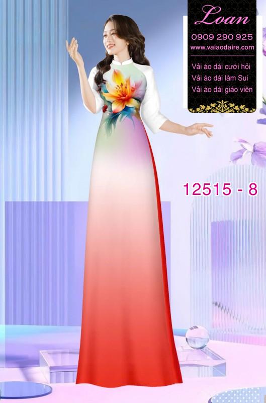 Vải áo dài nền màu Ombre Vải áo dài nền màu Ombre