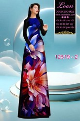 Vải áo dài hoa ảo
