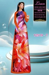 Vải áo dài hoa ảo