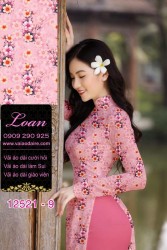Vải áo dài nhỏ nguyên áo