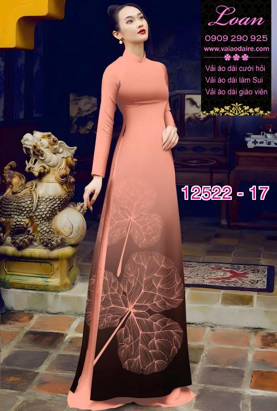 Vải áo dài in hai da độc đáo