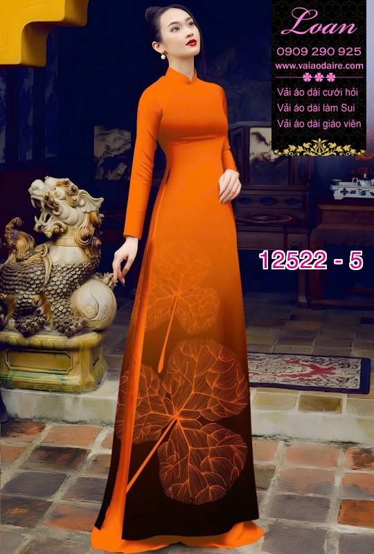 Vải áo dài in hai da độc đáo