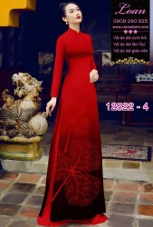 Vải áo dài in hai da độc đáo