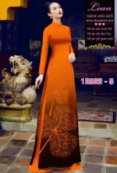 Vải áo dài in hai da độc đáo