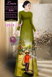 Vải áo dài gánh hàng rong