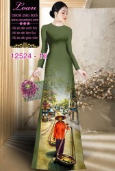 Vải áo dài gánh hàng rong