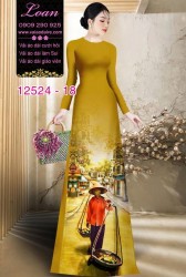 Vải áo dài gánh hàng rong