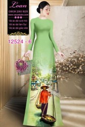 Vải áo dài gánh hàng rong