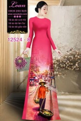 Vải áo dài gánh hàng rong