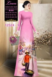 Vải áo dài gánh hàng rong