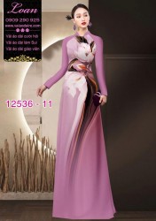 Vải áo dài hoa in 3D