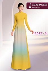 Vải áo dài loang màu đẹp