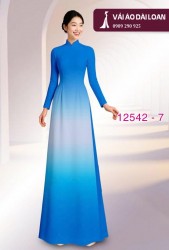 Vải áo dài loang màu đẹp