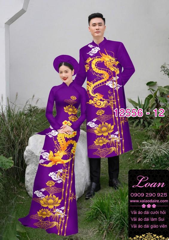 Áo Dài Đôi Nam Nữ – Họa Tiết Rồng Phượng Áo Dài Đôi Nam Nữ – Họa Tiết Rồng Phượng