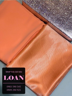 Vải áo dài quà tặng vải gấm Thái Tuấn-DT 12602