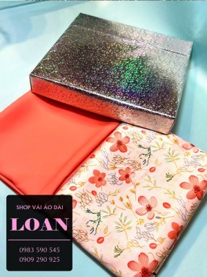 Vải áo dài quà tặng vải Ánh Sao Thái Tuấn-DT 12618