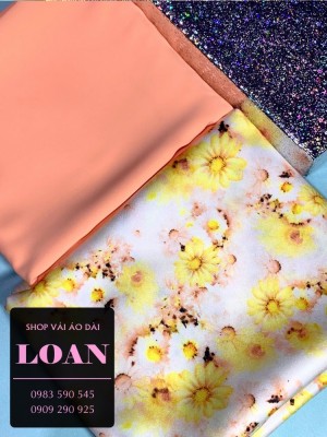 Vải áo dài quà tặng vải Ánh Sao Thái Tuấn-DT 12619