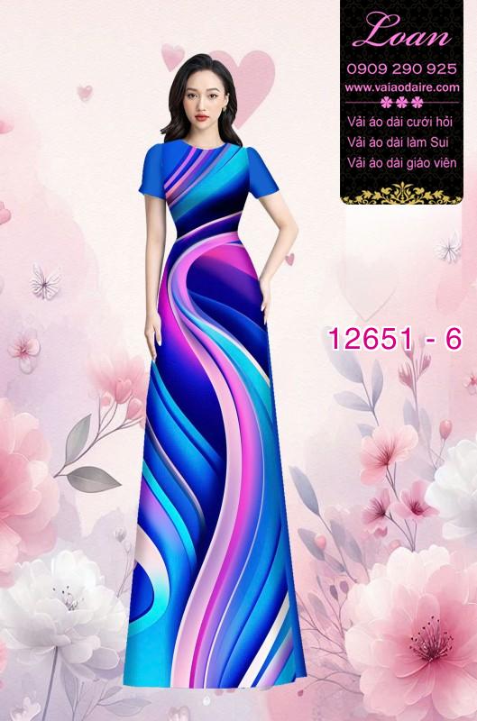 Vải áo dài lập thể, hoa văn Vải áo dài lập thể, hoa văn