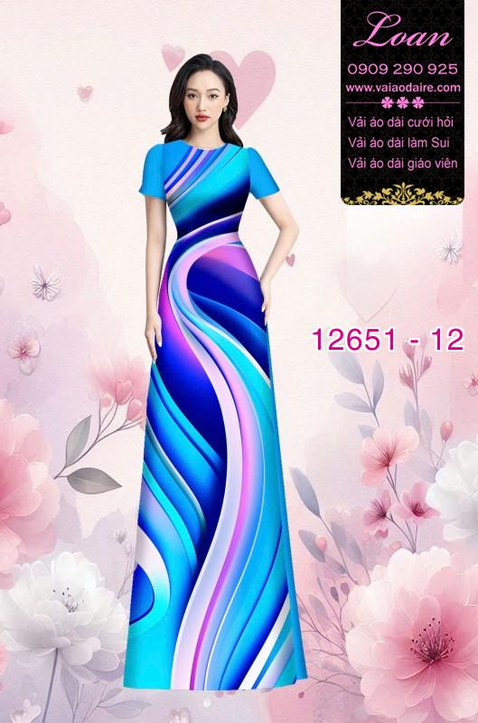 Vải áo dài lập thể, hoa văn Vải áo dài lập thể, hoa văn