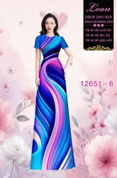 Vải áo dài lập thể, hoa văn