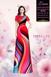 Vải áo dài lập thể, hoa văn