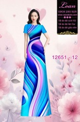 Vải áo dài lập thể, hoa văn