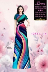 Vải áo dài lập thể, hoa văn