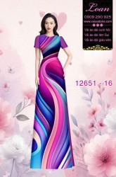 Vải áo dài lập thể, hoa văn