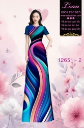 Vải áo dài lập thể, hoa văn