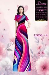 Vải áo dài lập thể, hoa văn