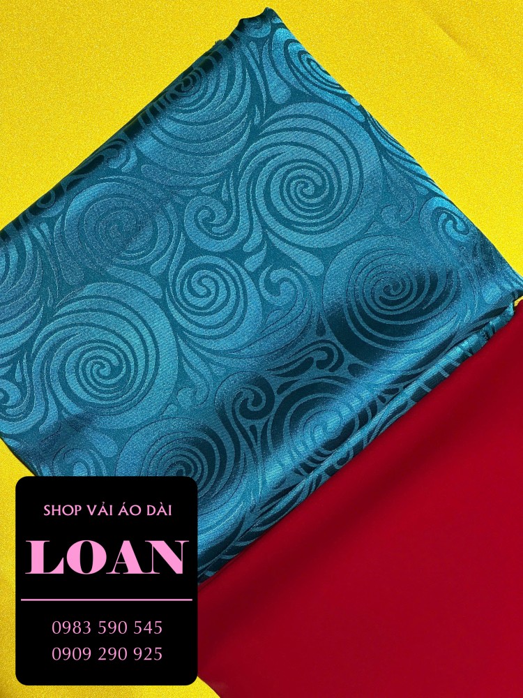 Vải áo dài gấm thun