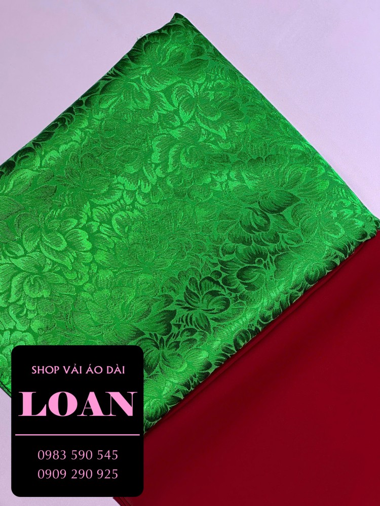 Vải áo dài gấm thun