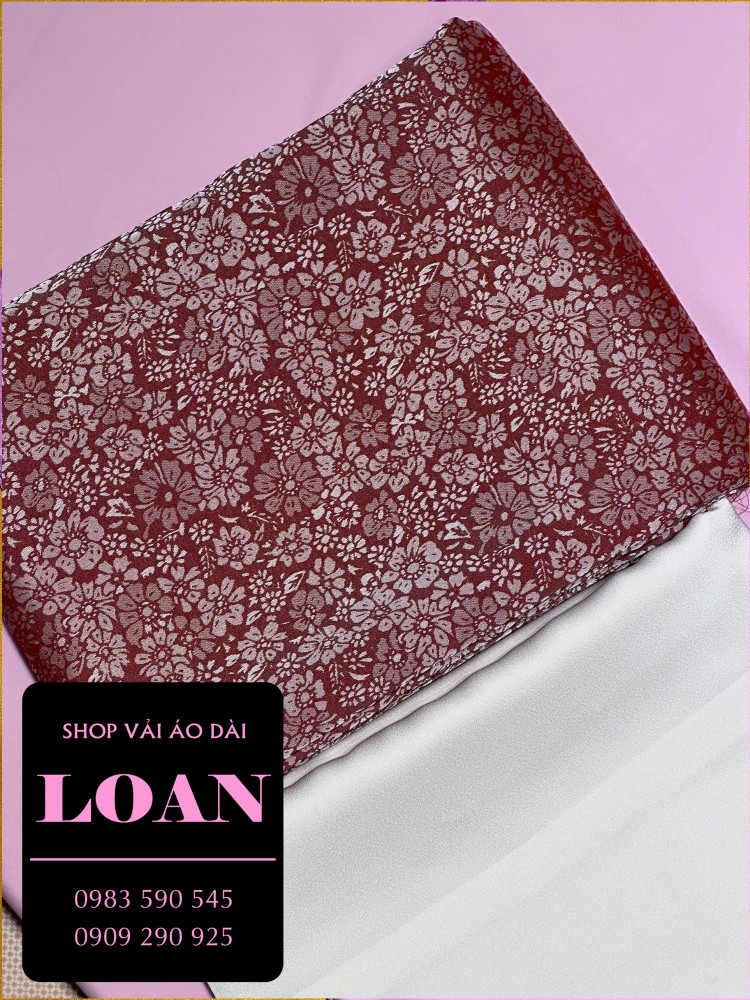 Vải áo dài gấm thun