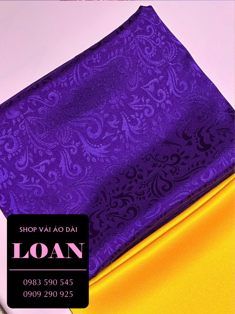 Vải áo dài gấm thun