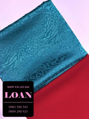 Vải áo dài gấm thun-GT 12692