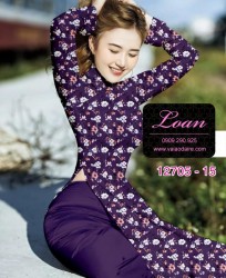 Vải áo dài hoa nhí