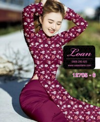 Vải áo dài hoa nhí