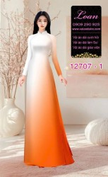 Vải áo dài loang màu (Ombre)