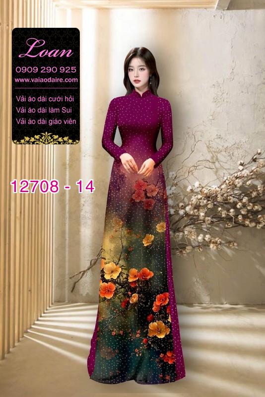 Vải áo dài lụa Nano in 3D