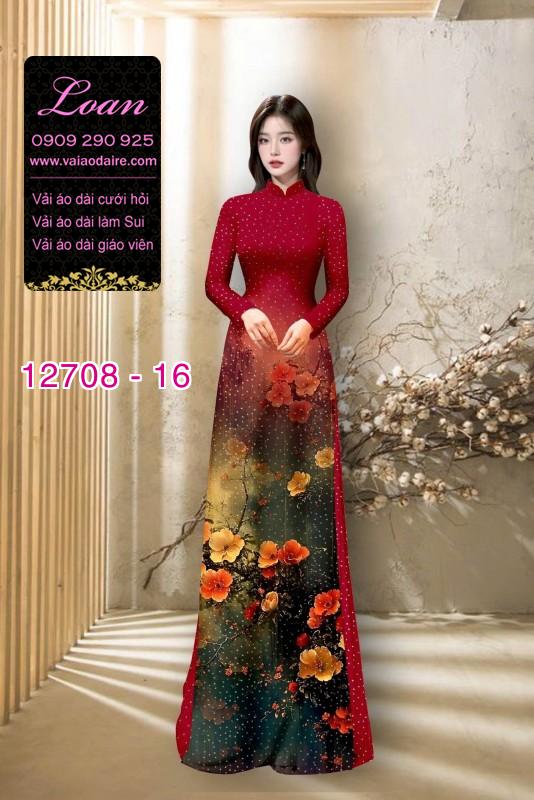 Vải áo dài lụa Nano in 3D