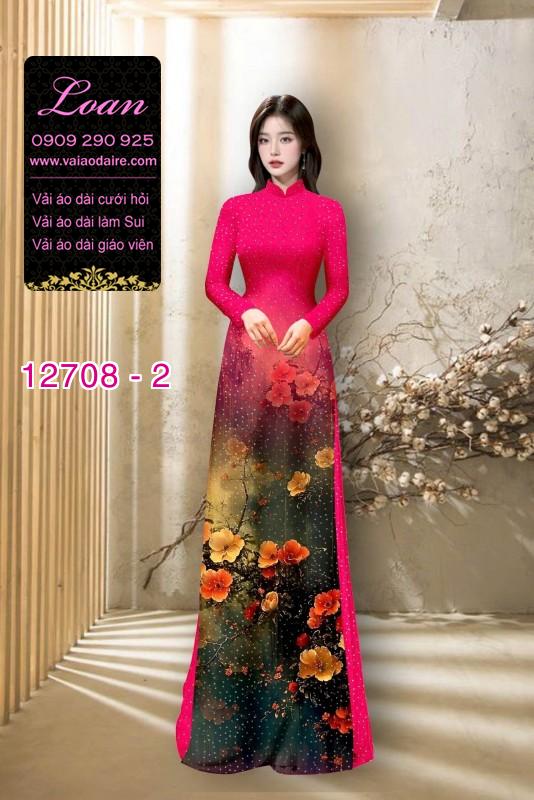 Vải áo dài lụa Nano in 3D